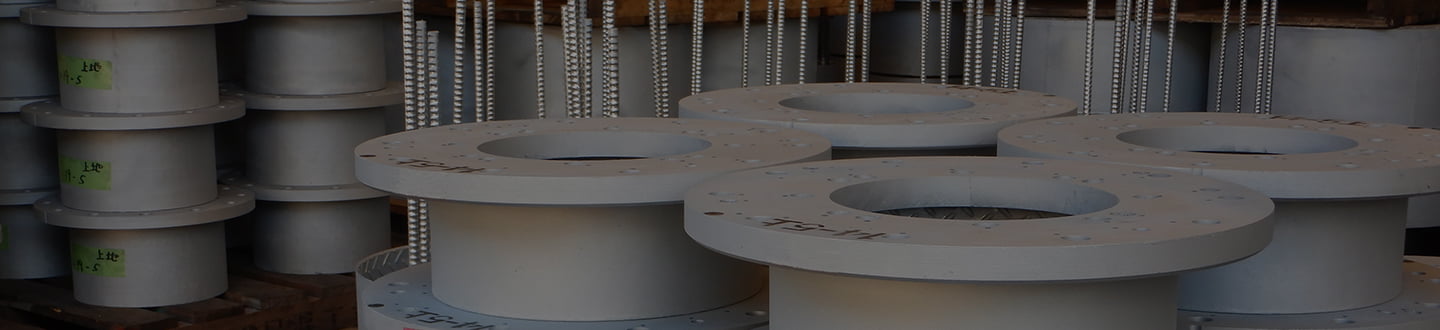 ポール用端面金具