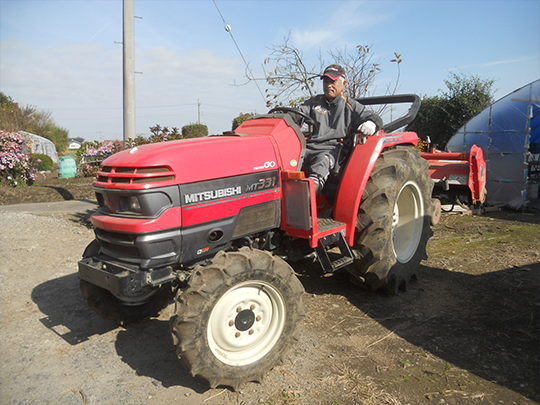 農業に励んでいます