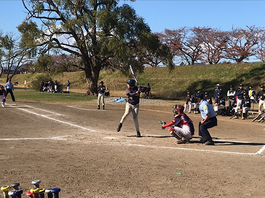 趣味はソフトボール