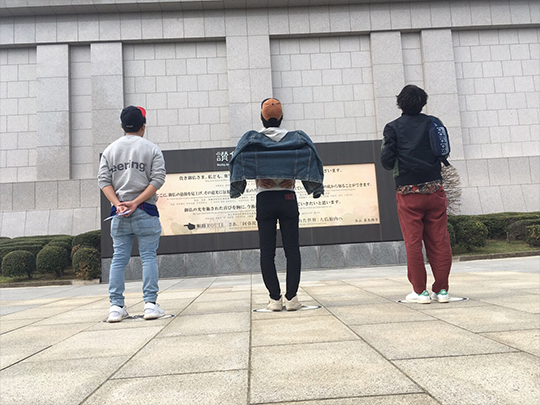 友人とドライブ